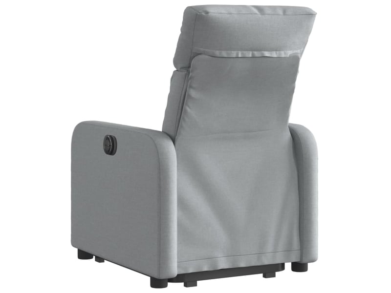  Fauteuil inclinable électrique, fauteuil relax salon gris clair tissu shl34633  - Conforama E