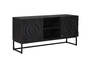 Meuble tv coloris noir 105 cm <strong></strong>  <strong></strong>