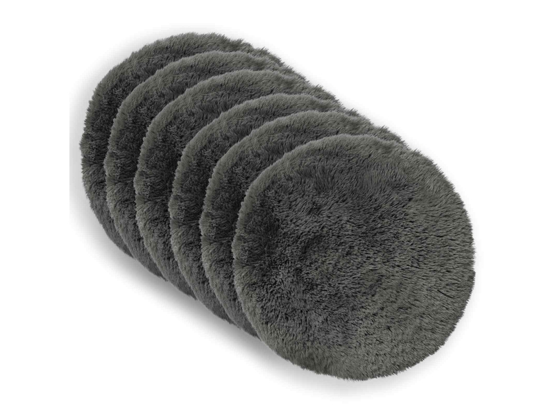  Lot de 2 coussins avec oreiller, coussins décoratifs heerlen vert clair fleece pv cf50616  - Conforama A