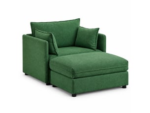 Fauteuil fixe <strong>MODENVIE</strong> <strong></strong> Velours vert