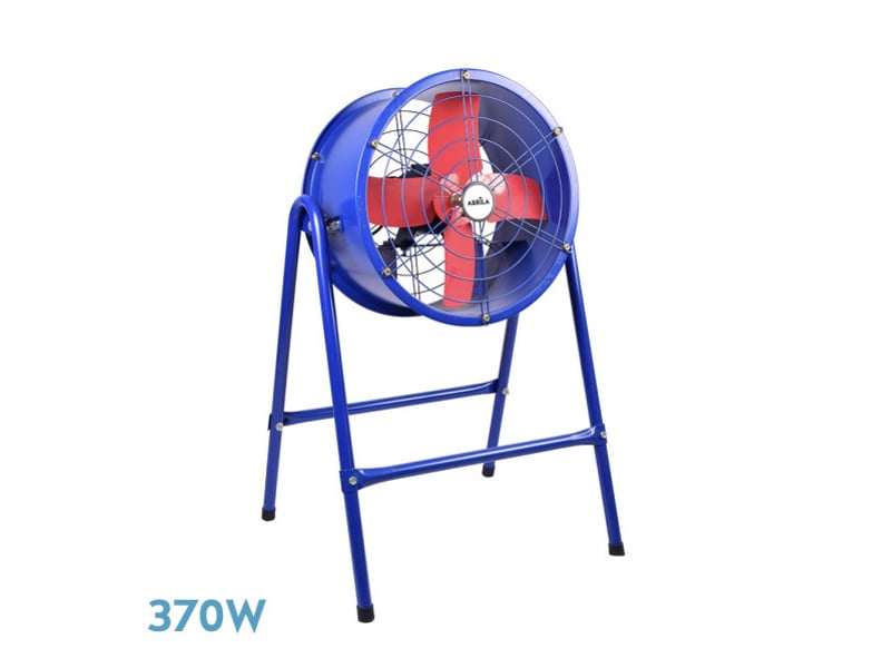  Ventilateur industriel fabrilamp torrente 370 w bleu rouge 1 vitesse 239071008 - Conforama A