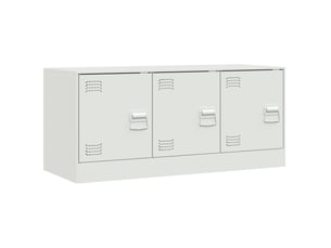 Meuble tv coloris blanc 99 cm <strong></strong>  <strong></strong>