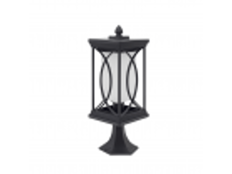  Lanterne de muret extérieur fabrilamp garden noir, 1 x e27, ip23, 39 x 16 x 16 cm 125271009 - Conforama B