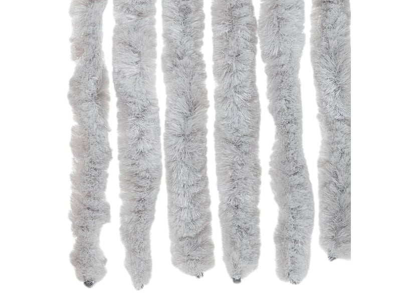  Rideau anti-mouches, moustiquaire gris 100x200 cm chenille cf43515  - Conforama E