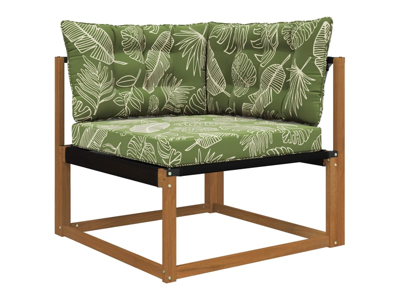  Coussin de canapé d'extérieur, coussin de chaise polyester modèle feuille cf54107  - Conforama C