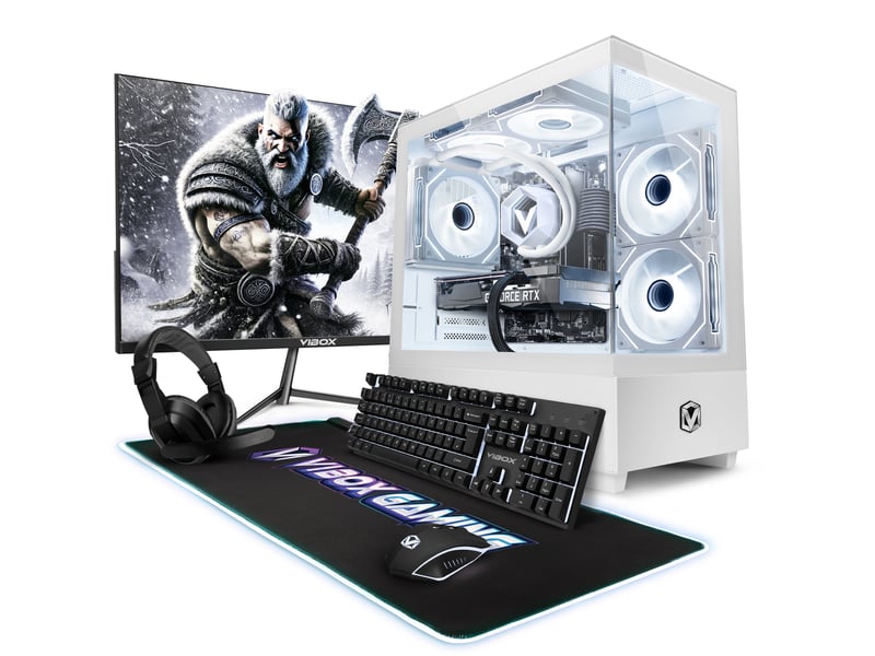 PC Gamer VIBOX VIII-15 - Intel I9 12900KF, RTX 5070 Ti 16 Go, 32 Go RAM, 2 To SSD NVMe, Windows 11