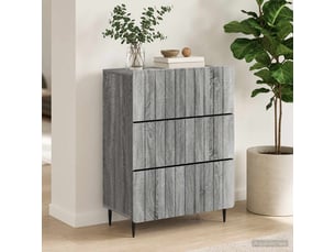 Armoire de rangement bureau, armoire à tiroirs 66 x 34,5 x 92 cm bois d'ingénierie shl2010