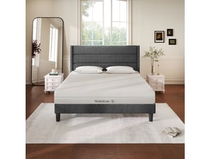 Matelas 140x200 cm MIVRAY Mousse soutien Ferme épaisseur 20 cm