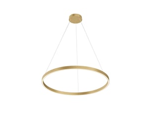 Maytoni rim suspension led rim en laiton, intensité variable, 3000-4000k
