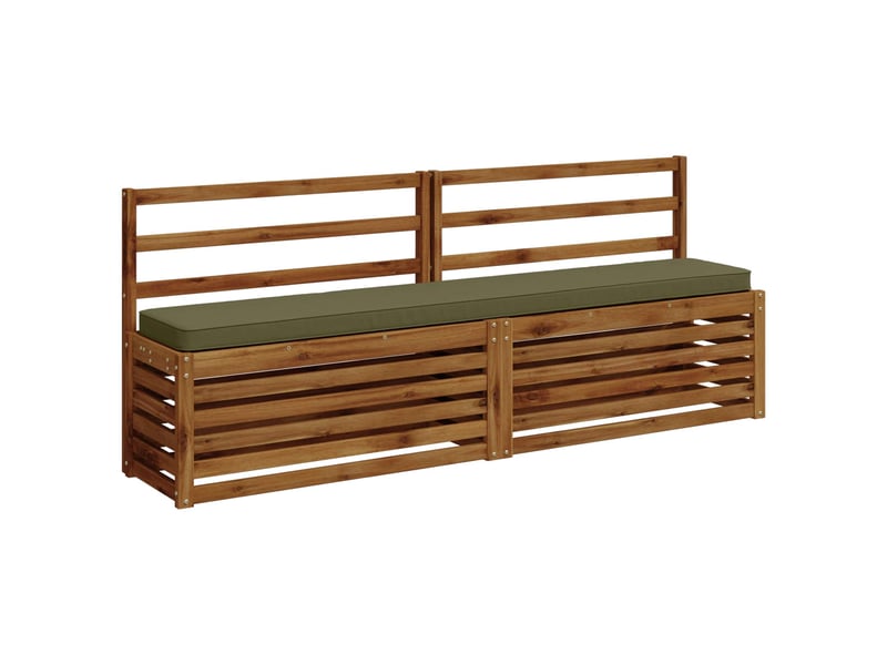  Lot de 2 coussins de banc, coussins d'assise vught 100 % polyester cf58337  - Conforama C