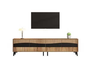 Meuble tv coloris bicolore 180 cm <strong>BLACKCOLORS</strong> <strong></strong>