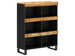 Table de chevet - table latérale 85x33x107 cm bois massif de manguier