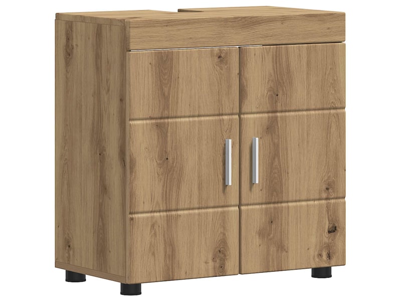  Ensemble d'armoire de salle de bain tulum chêne artisanal cf62975  - Conforama A