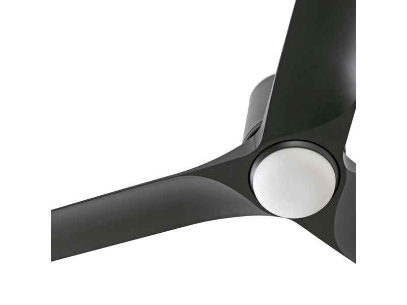  Faro ventilateur de plafond hey tub ø900 mm noir mat en acier moteur dc 6 vitesses led tuya reversible plafonds inclines s 33827wt1s  - Conforama B