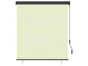Store enrouleur, store roulant d'extérieur 140 x 250 cm crème cf47321