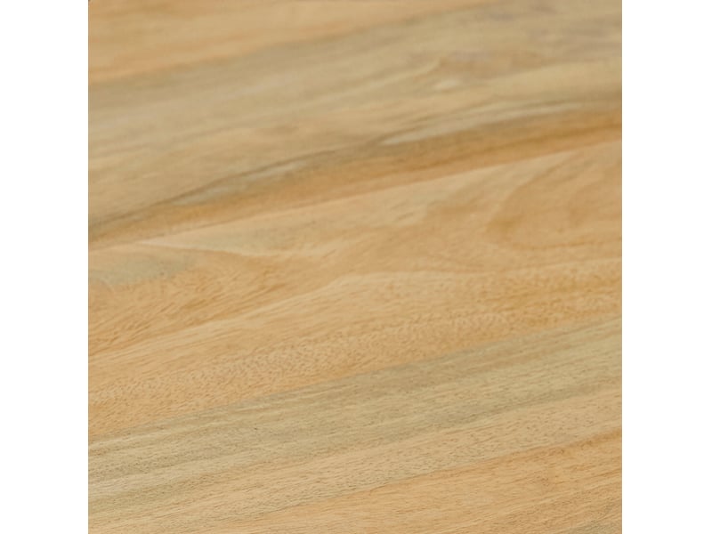  Table basse en bois de manguier massif teinte claire 120cm suri  - Conforama D