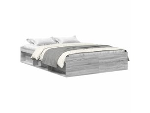 Lit 2 places 120x190cm    coloris gris