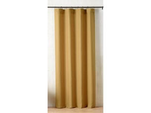 Rideau à anneaux mistolino 145 x 260 cm – tissé en france - 145x260cm - moutarde