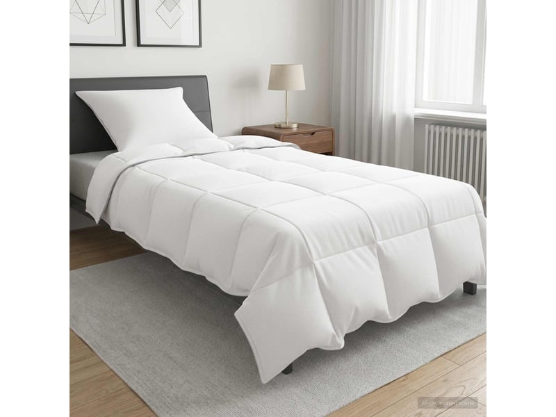  Duvet d'hiver - couette blanc 155 x 200 cm bambou  - Conforama B
