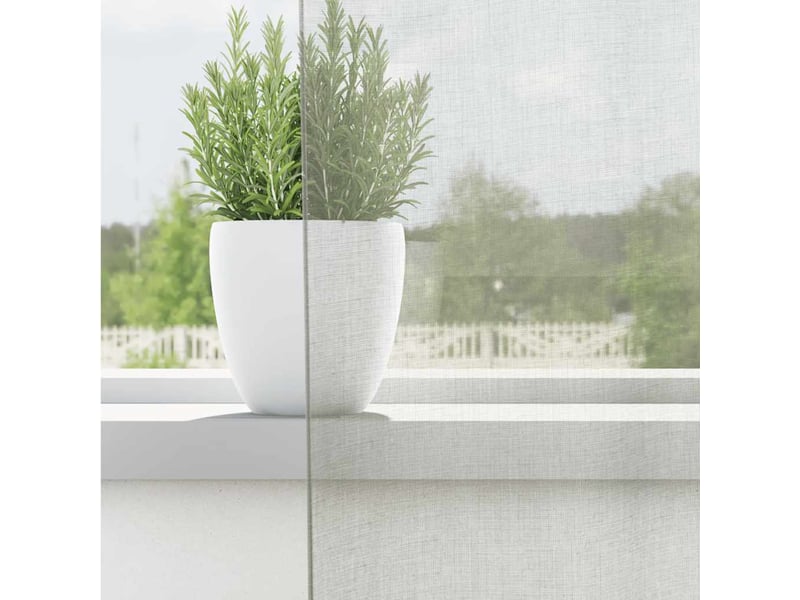  Lot de 2 rideaux en voile, voilages avec œillets gris clair 140x175 cm cf44358  - Conforama C