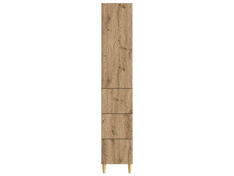 Ensemble de meubles 2 pcs, rangement de salon 33 x 34,5 x 90 cm bois d'ingénierie shl1525 - Conforama E
