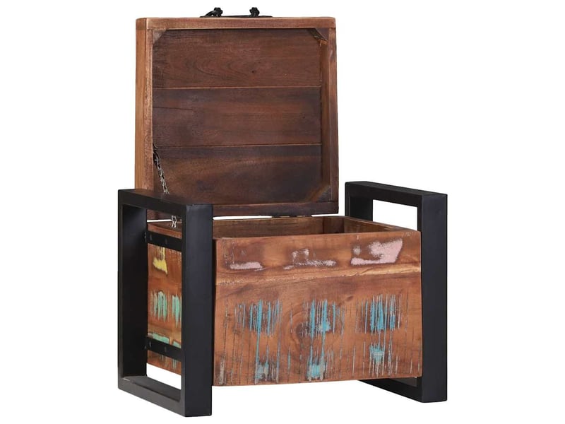  Coffre de rangement, boîte de rangement multicolore 40x30x30 cm  - Conforama A