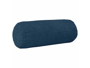 Lot de 6 housses de coussin heerlen bleu marine ø 15 x 40 cm cf49915
