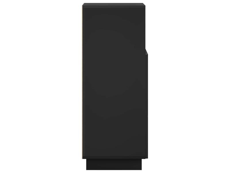 Armoire de salle de bain, meuble de rangement noir 36.5x38x95 cm - Conforama E