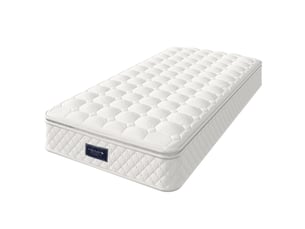 Matelas 90x200 cm <strong>OOIILLEE</strong> <strong>Luxe haut de gamme</strong> Ressorts ensachés + mousse soutien Medium épaisseur 25 cm