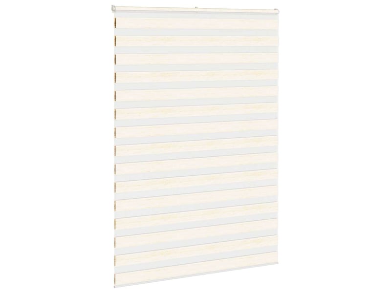  Store zèbre, store de fenêtre beige marbré largeur du tissu 155,9 cm polyester cf48284  - Conforama C
