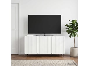 Meuble tv coloris blanc 99 cm <strong></strong>  <strong></strong>