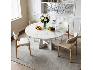 Ensemble table rond(e) 4 chaise(s) <strong>HAUSS SPOLE</strong> <strong></strong>