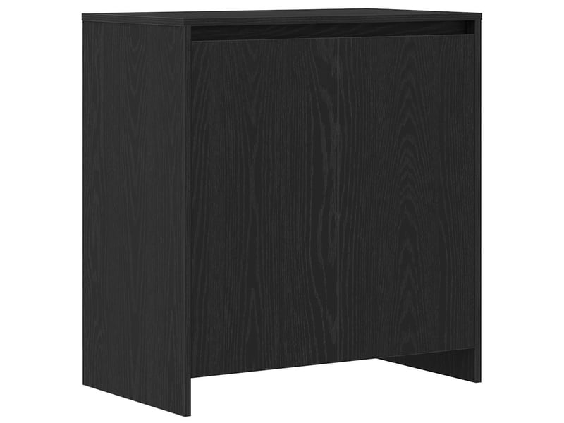  Buffet - bahut - meuble de rangement chêne noir 70x41x75 cm bois d'ingénierie  - Conforama A