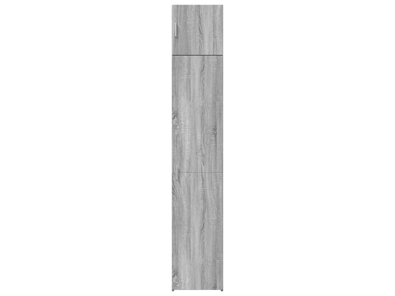  Buffet - armoire de rangement mince sonoma gris 40x42,5x225 cm  - Conforama D