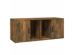 Meuble tv coloris marron 100 cm <strong></strong>  <strong></strong>