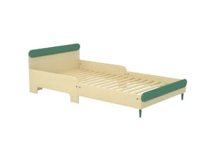 Lit simple 90x190 cm WELLTIN   coloris vert