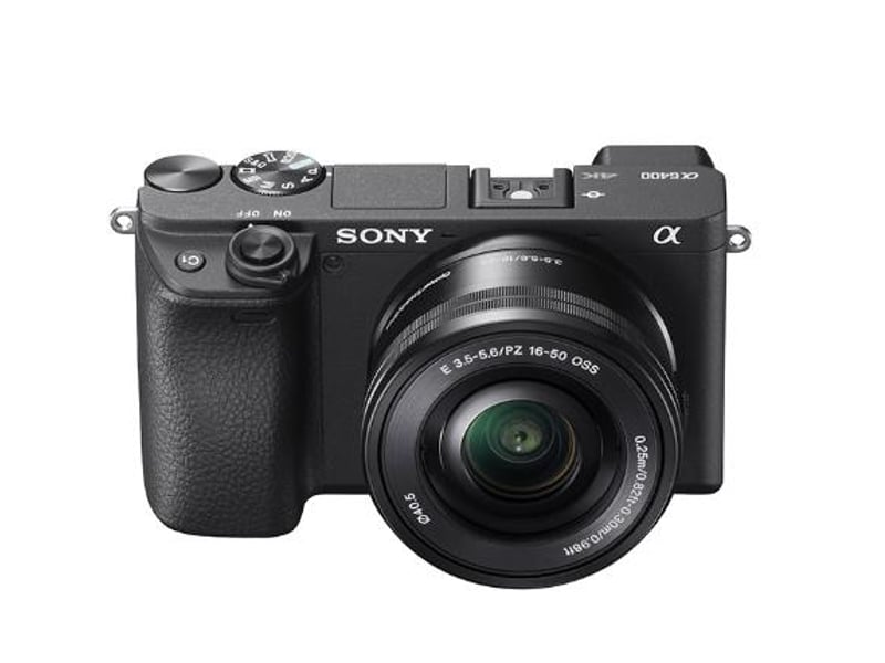 Appareil photo hybride sony alpha a6400 noir + e pz 16-50mm f3.5-5.6 oss - Conforama B