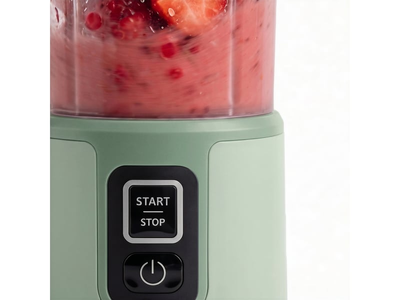  H.koenig mooth18 - mini blender portable sur batterie vert pastel  - Conforama D