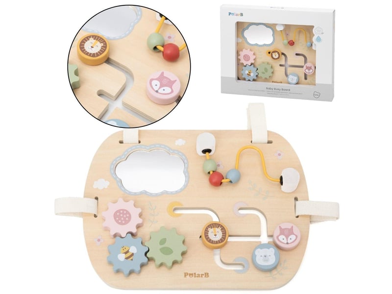  Tableau d'activités viga 44302 polarb - bois multifonction 6971608443022 - Conforama A