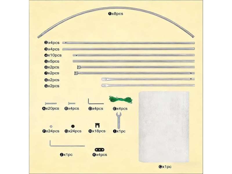  Serre de jardin moderne, serre extérieure pour plantes, serre de jardin  - Conforama D