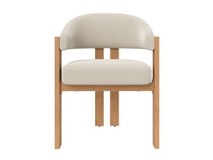 Lot de 6 chaises de salle à manger 49x47x78cm, beige et naturel, métal, effet bois, mobilier de cuisine, rembourrage épais