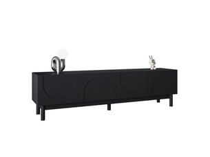 Meuble tv coloris noir 169 cm MODENVIE