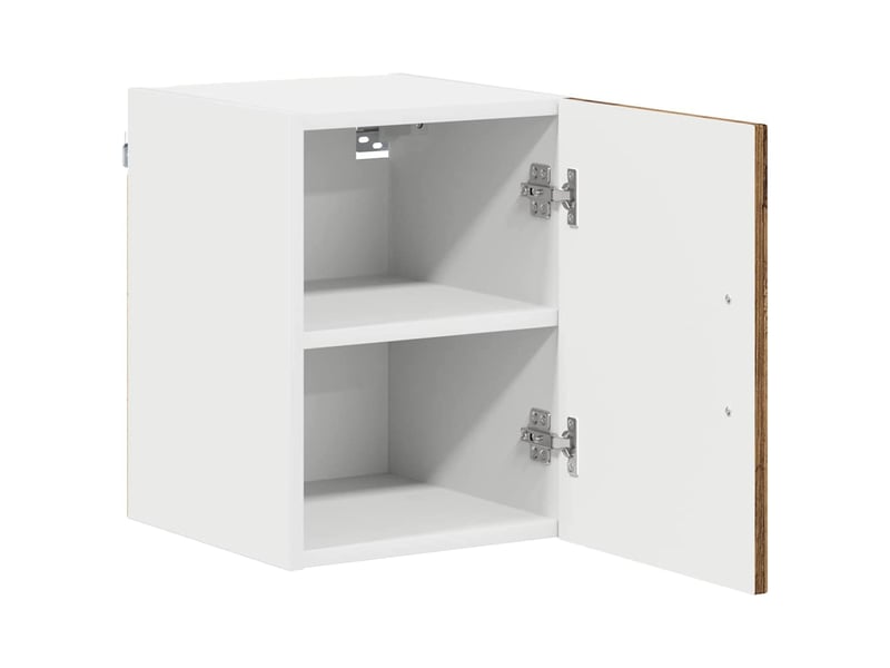 Meuble mural de cuisine | armoire de cuisine 2 pcs bois ancien shl8741 - Conforama E