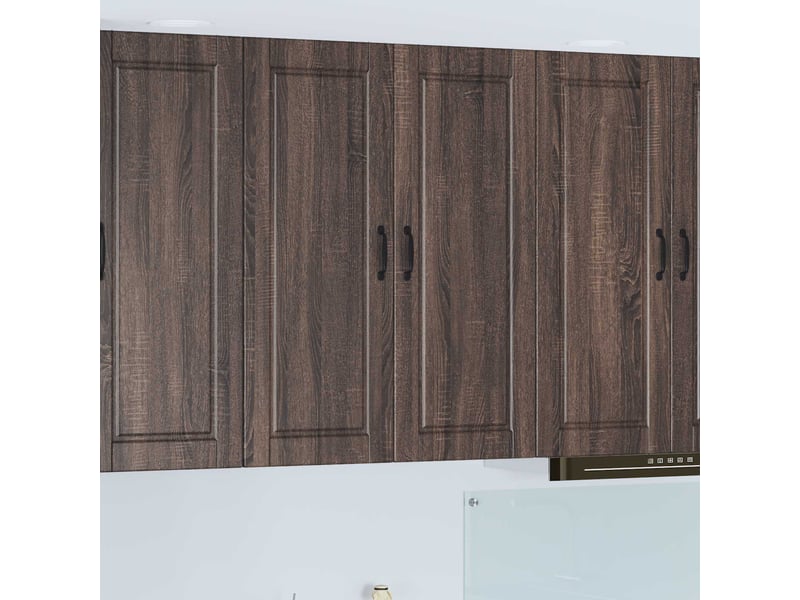  Meuble mural de cuisine, armoire de cuisine chêne brun 80x31x100cm shl6677  - Conforama B