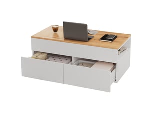 Table basse  coloris bicolore SOGEU 