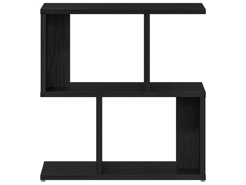  Table de chevet - cabinet de chevet - table de nuit chêne noir 50 x 30 x 51,5 cm  - Conforama E