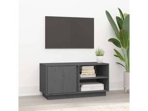 Meuble tv coloris gris 80 cm <strong></strong>  <strong></strong>