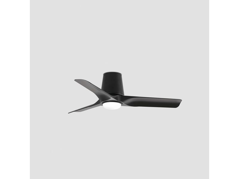  Faro hey ventilateur de plafond led hey tub 90 cm noir mat cct  - Conforama E