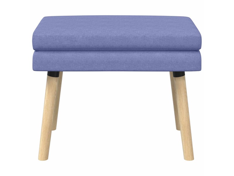  Banc d'entrée, banc à double couche bleu denim 60x40x46 cm tissu  - Conforama E