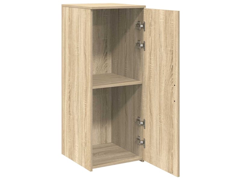  Armoire rangement salon chêne sonoma 40x45x103,5 cm bois d'ingénierie  - Conforama D